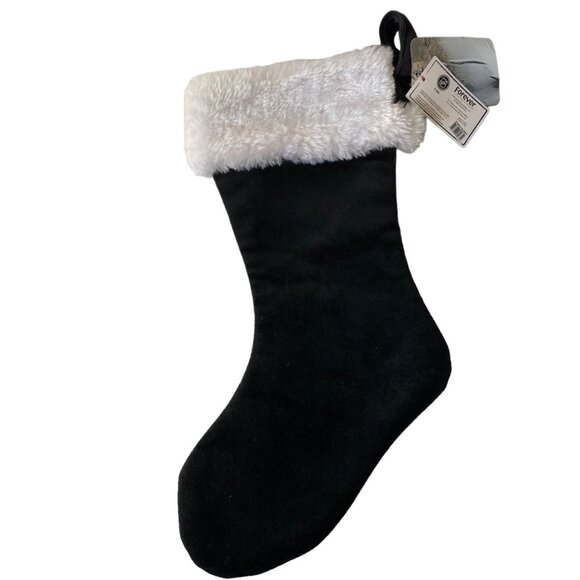 Pittsburgh Penguins NHL Christmas Stocking Embroidered Logo Faux Fur Cuff - Picture 5 of 12